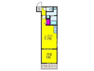 フジパレス　長原Ⅲ番館の物件間取画像